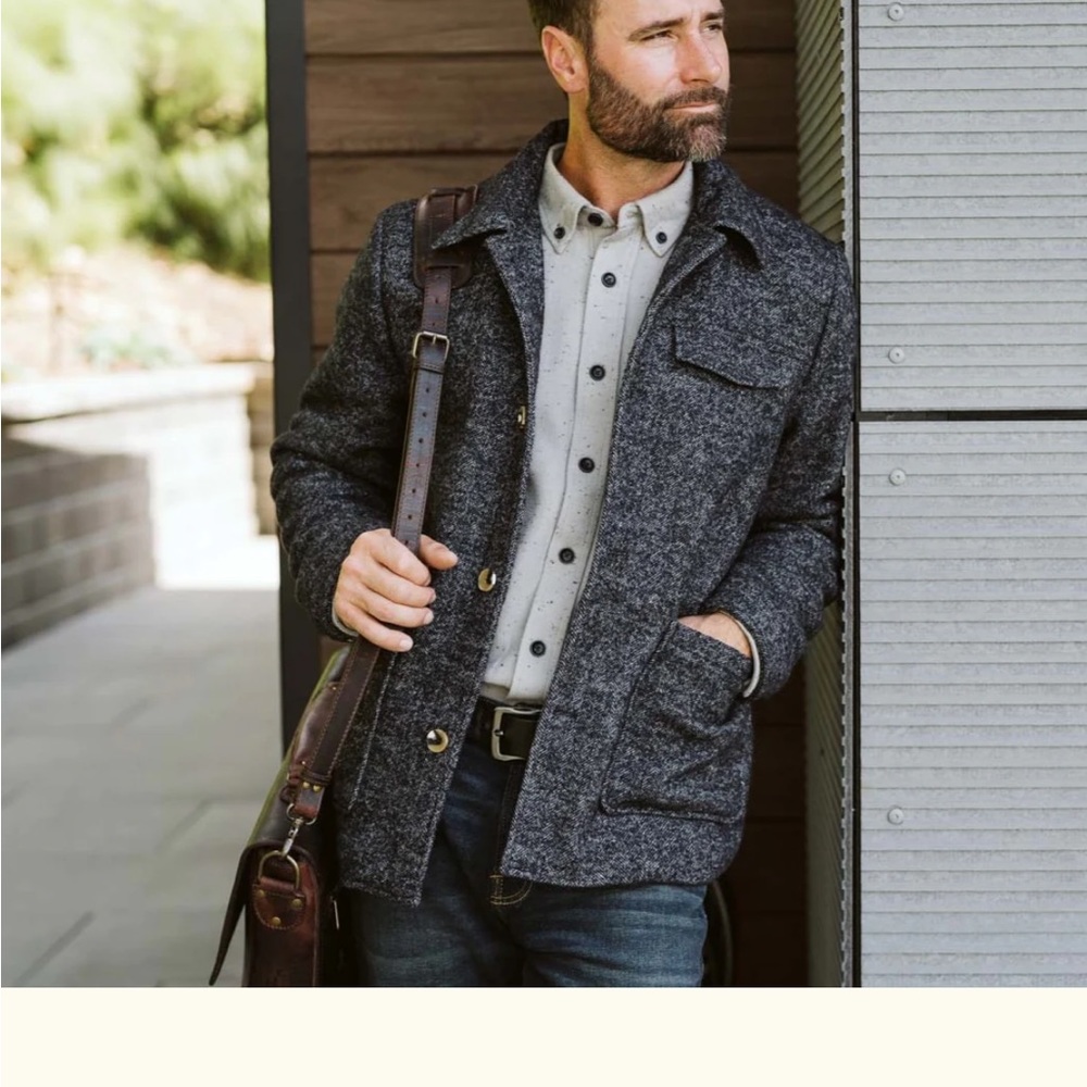 Buffalo Jackson Wesley Wool Jacket S NWT IN PACKAGING